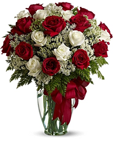 Love''s Divine Bouquet - Long Stemmed Roses Flower Bouquet