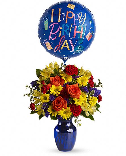 Fly Away Birthday Bouquet Flower Bouquet