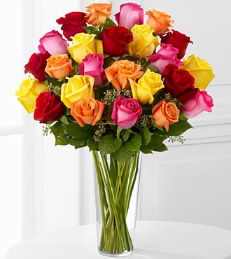 The FTD® Bright Spark™ Rose Bouquet Flower Delivery