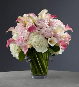 The FTD® Love's Calling™ Centerpiece by Vera Wang Flower Bouquet