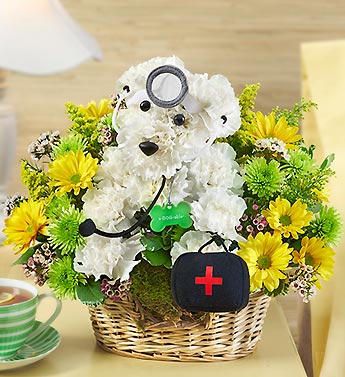 Doggie Howser M.D. Flower Bouquet