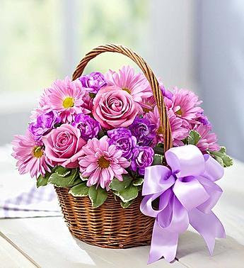 Basket of Blooms™ for Mom Flower Delivery Gaylord MI - Rosemary