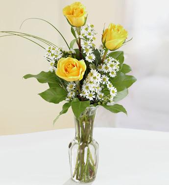 elegance yellow Rose✖︎leopard all-in-one★ Rose Elegance™ Premium Long Stem Yellow Roses - 90021