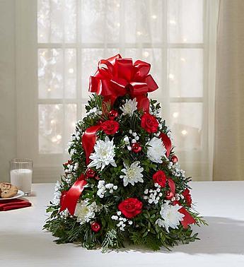 Red Peonies Christmas Faux Artificial Flower Arrangement-Christmas Fau –  Blue Paris Flowers