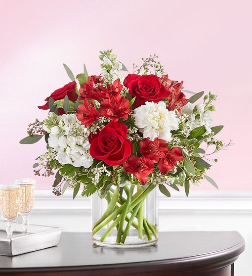 Crimson Rose Bouquet