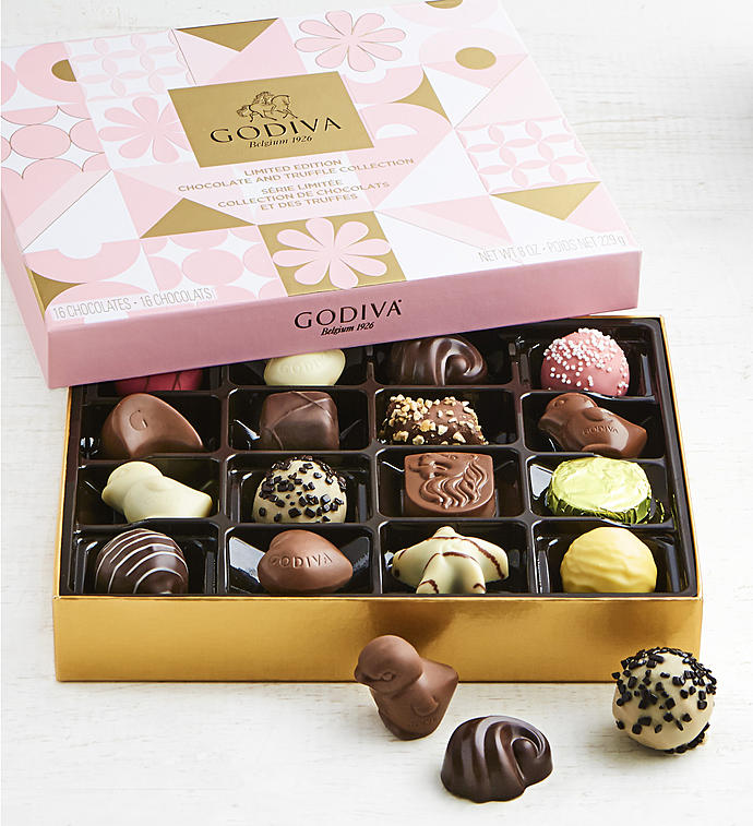 hanaDiorと GODIVA Amazon.com: Godiva Chocolatier Orchid Ribbon 18-Piece