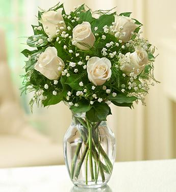 Premium Bouquets Flower Shop - White On White Florist