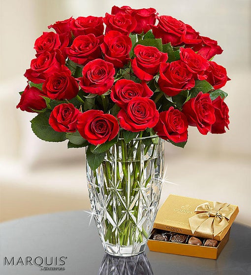 Two Dozen Red Roses - Send to Waterford, Norfolk County, ON Today!