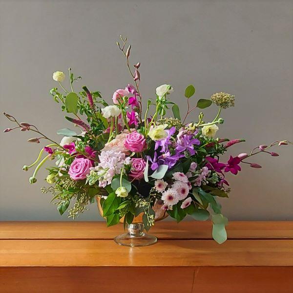 Congratulations Flower Delivery Victoria BC Poppies Floral Art