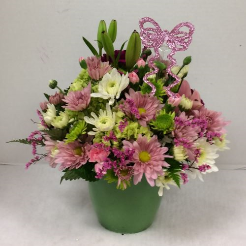 Light Soft Pink Bouquet Flower Delivery The Villages FL Plantation