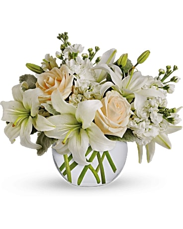 Isle of White Flower Bouquet