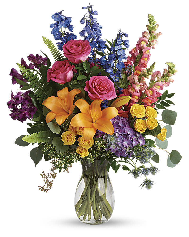 Colors Of The Rainbow Bouquet Flower Delivery North Fort Myers FL