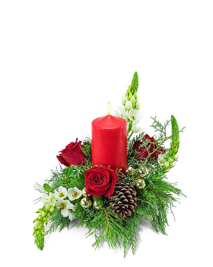 Tyler Candle - CHRISTMAS CHEER® in Virginia Beach VA - Daughters Flowers