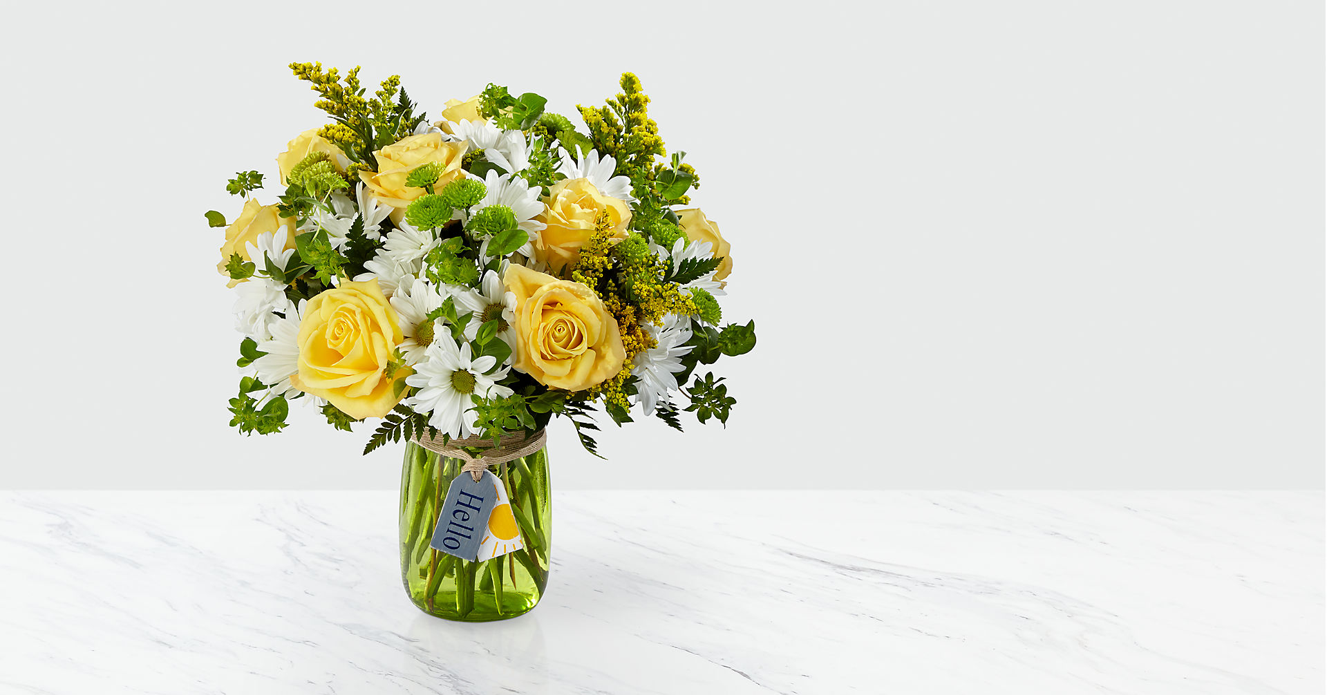 Hello Sun Bouquet Flower Delivery Ventura CA Secret Garden Florist