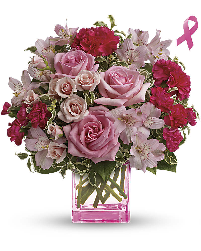 Teleflora's Pink Grace Bouquet Flower Delivery Jacksonville FL