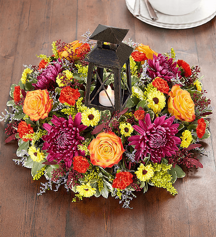 Brilliant Autumn™ Centerpiece Flower Delivery Deerfield Beach FL