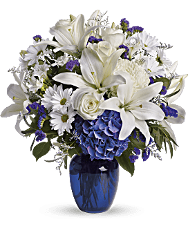 Beautiful in Blue Flower Delivery Deerfield Beach FL - Deerfield