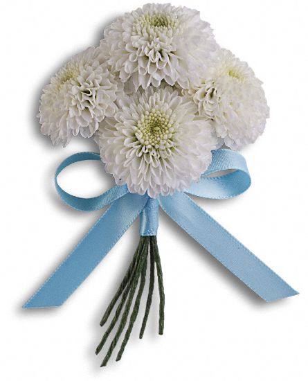 Country Romance Boutonniere Flower Bouquet