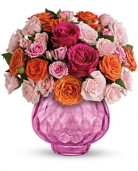 Sweet Fire Bouquet with Roses Flower Bouquet