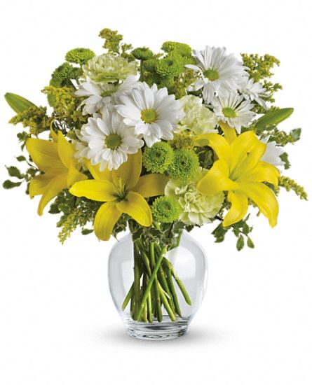 Brightly Blooming Flower Bouquet