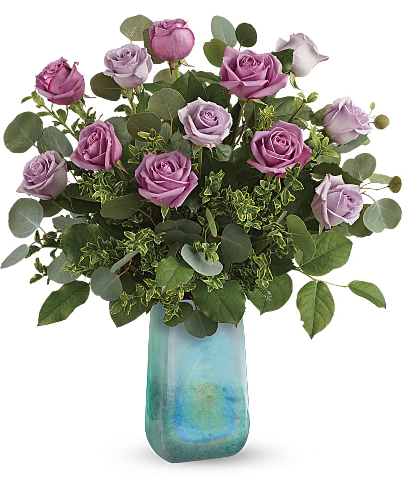 Teleflora Chevy With Roses Teleflora's Watercolor Roses Bouquet - Teleflora