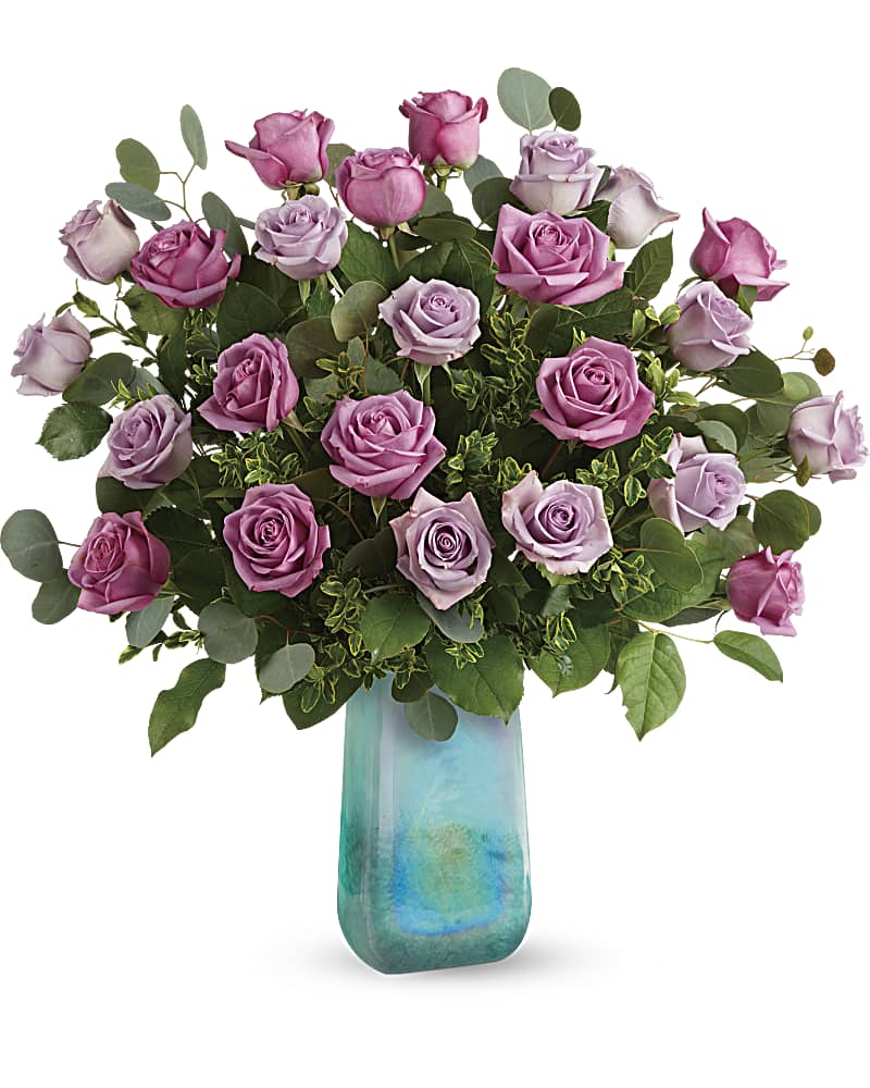 Teleflora Chevy With Roses Teleflora's Watercolor Roses Bouquet - Teleflora