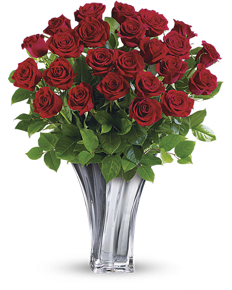 Teleflora's Flawless Romance Bouquet Flower Delivery Jacksonville FL