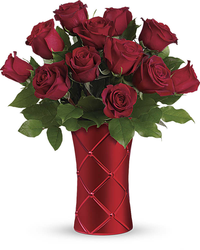 Teleflora's Crimson Luxury Bouquet Flower Delivery Baltimore MD