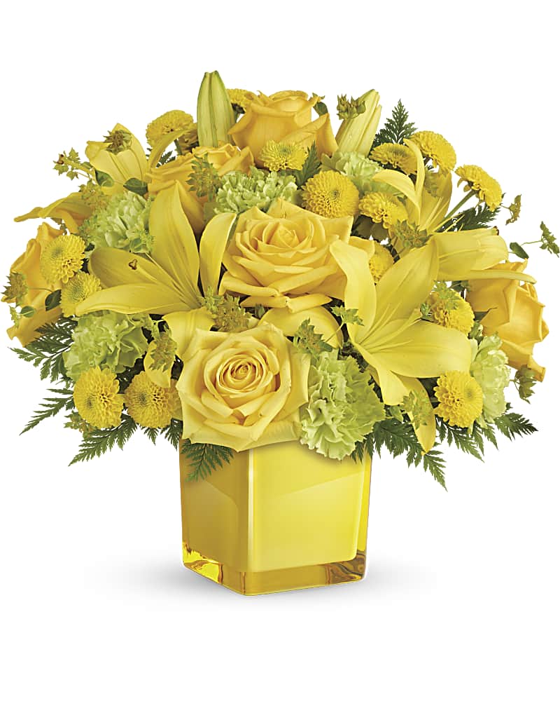 Teleflora's Sunny Mood Bouquet Flower Delivery Jacksonville FL