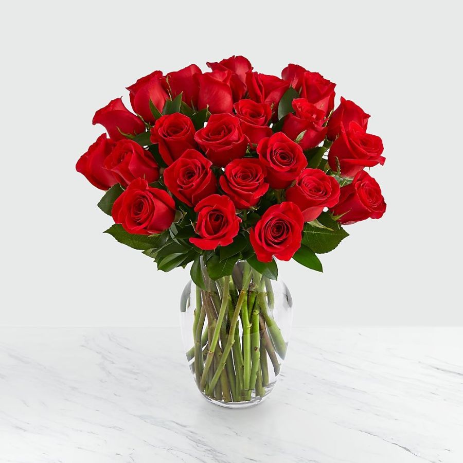 20 Red Roses, Red Naomi Rose Bouquet