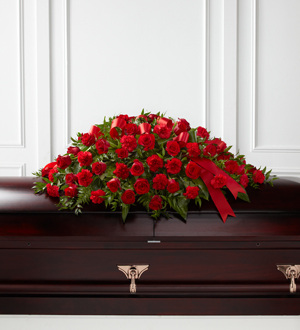 The FTD Dearly Departed(tm) Casket Spray