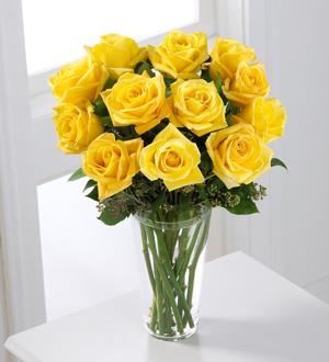 The FTD® Yellow Rose Bouquet Flower Bouquet