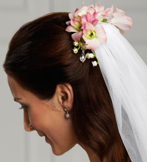 The FTD® Celestial™ Hair Décor Flower Bouquet