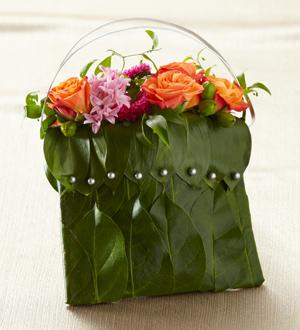 The FTD® Notions™ Floral Purse Flower Bouquet