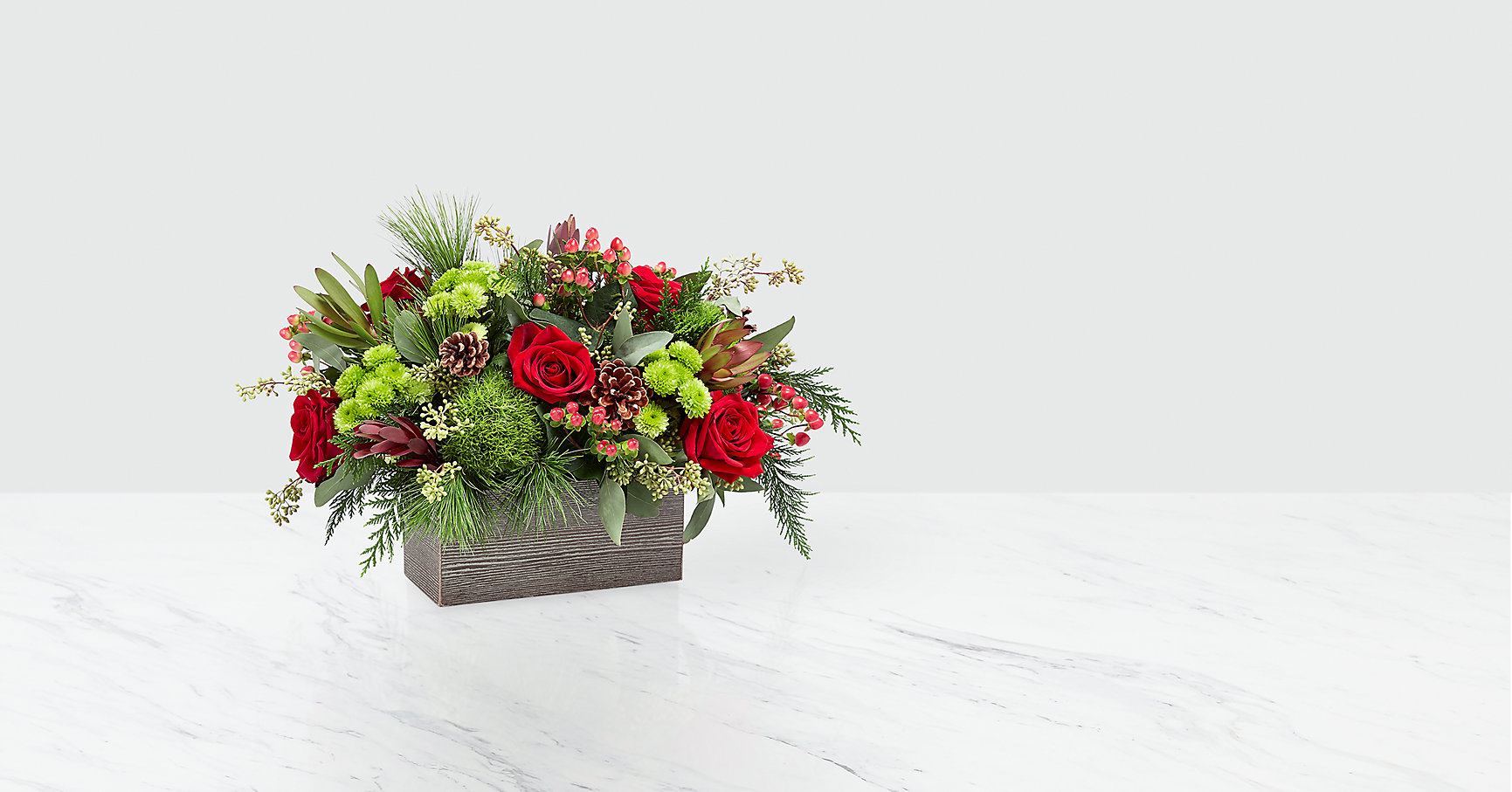 Christmas Cabin™ Bouquet Flower Delivery Jacksonville FL Spencer's Jacksonville florist