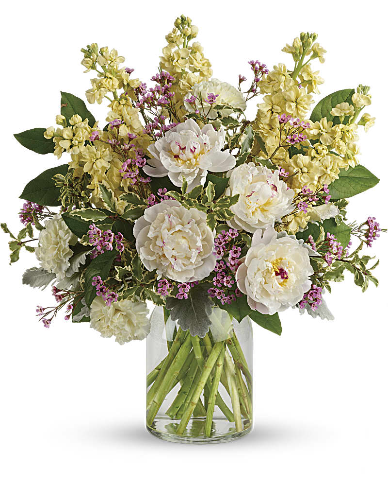 Serene Spring Peony Bouquet