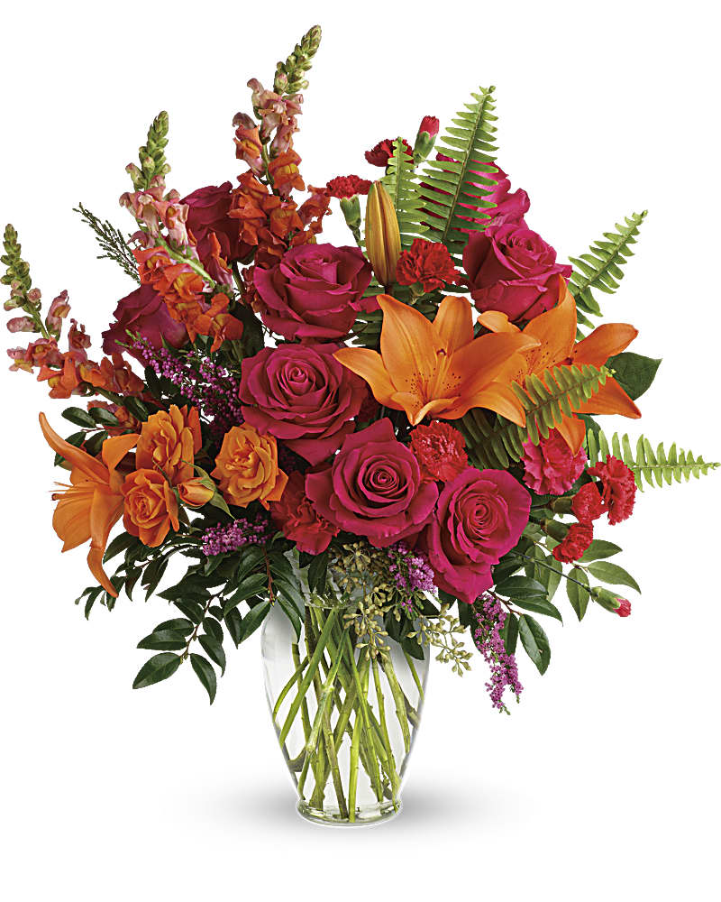 フラワーページ Punch Of Color Bouquet - Teleflora