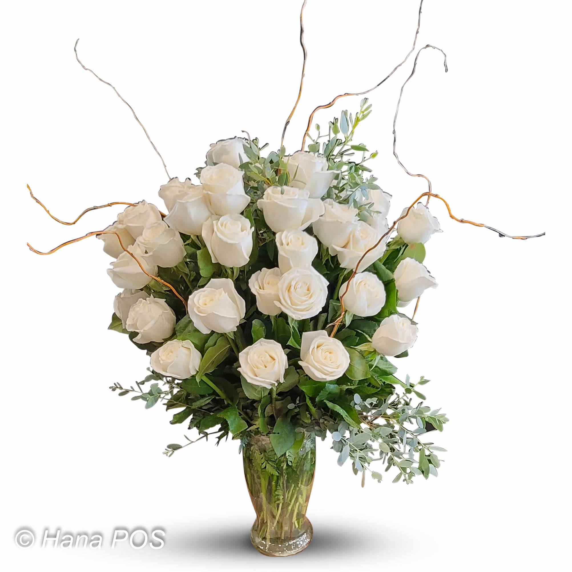 Flowers By Louise Funeral Arrangement in White and Green Wasilla, AK, 99654  FTD Florist Flower and Gift Delivery