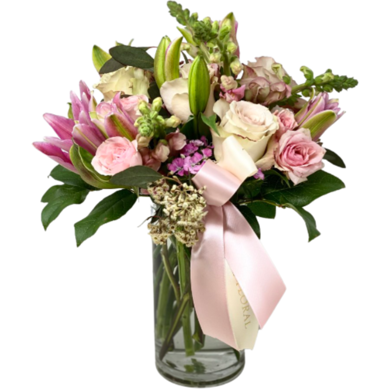 Pretty in Pink Flower Delivery Little Rock AR Tanarah Luxe Floral
