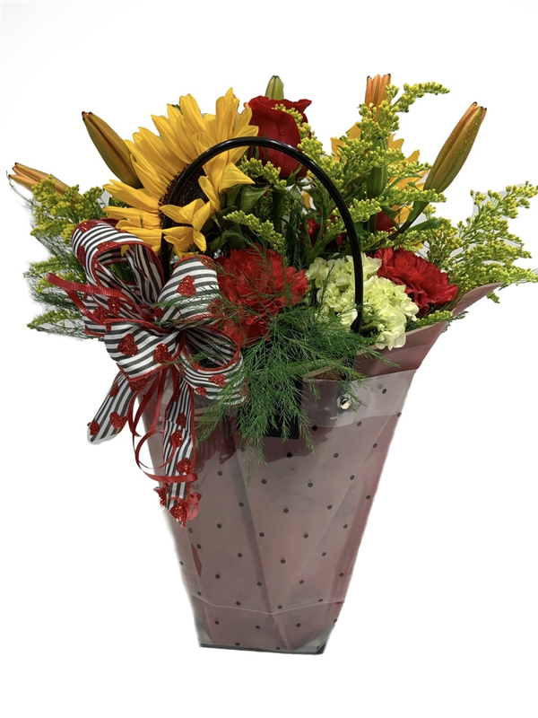 Blooms in a Bag Flower Delivery Westmoorings Trinidad Sandee's