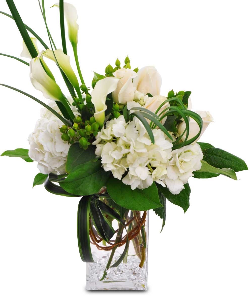 Purely White Flower Delivery Westmoorings Trinidad Sandee's