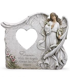 Angel Picture Frame Sympathy Gift :: Banner Flower House