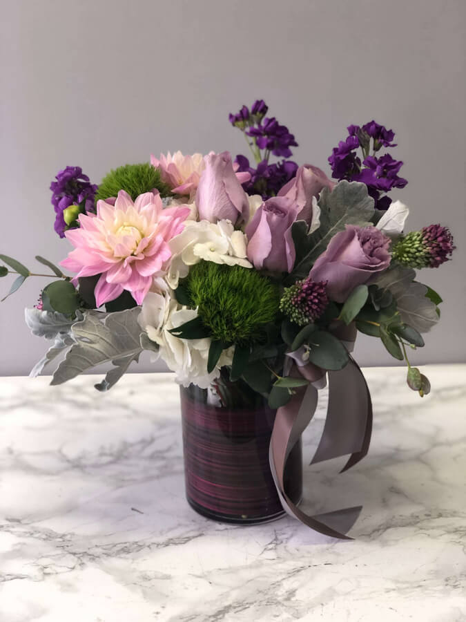 Lovely Lavender in Corona del Mar, CA | Botanica Floral
