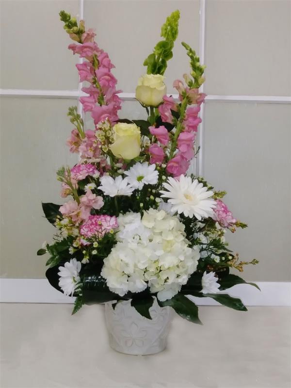 Pink Faith and Comfort Moultrie Florist: Flowers By Barrett