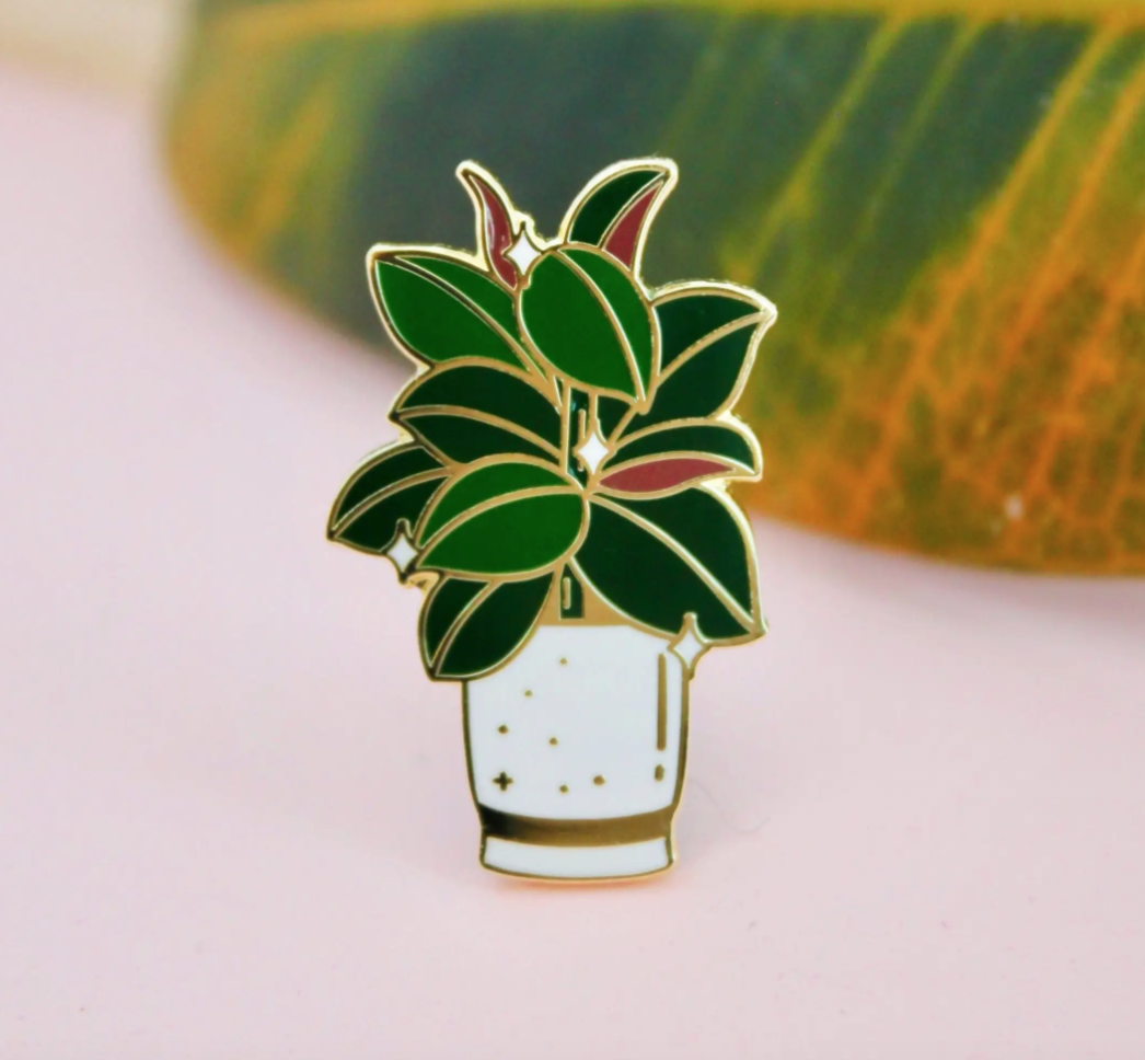 Plant Enamel Pin 