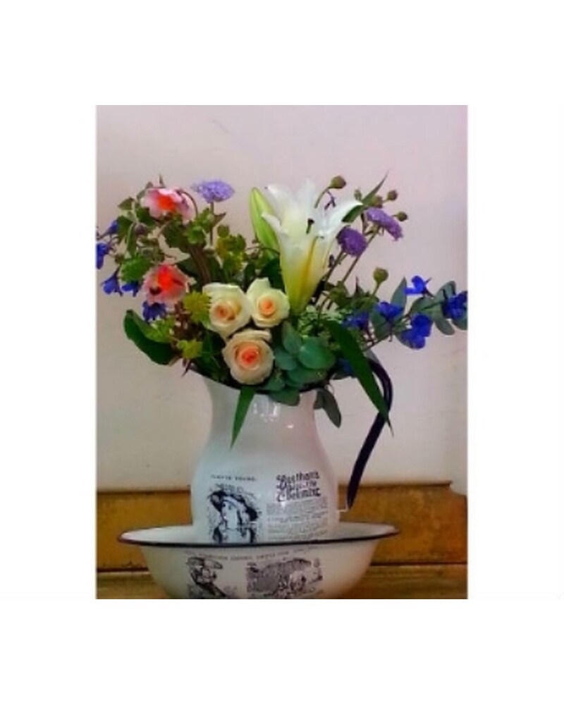 Vintage Antique Pitcher & Bowl Set
