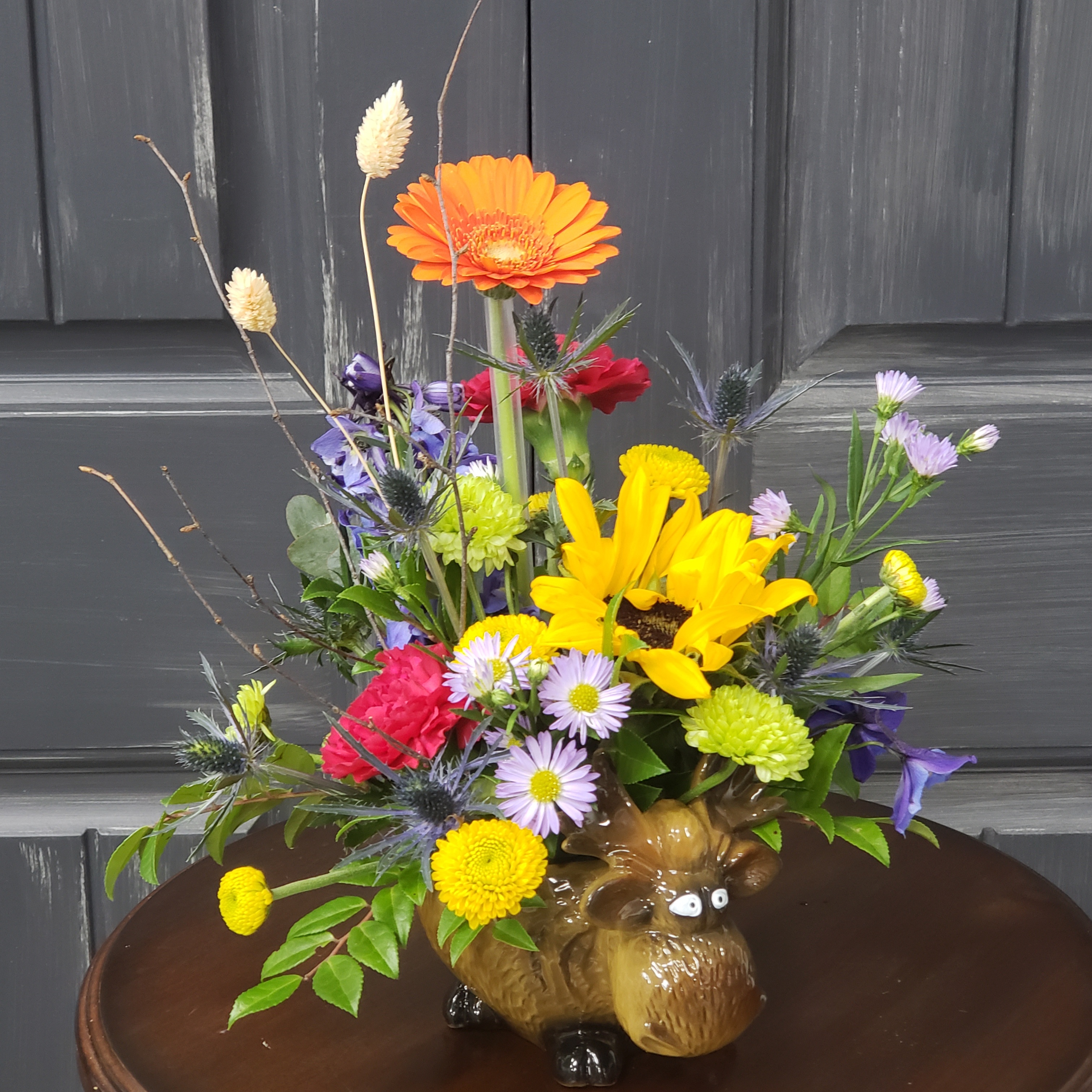 Moose Mabel Flower Delivery Cambridge MN Cambridge Floral, Inc