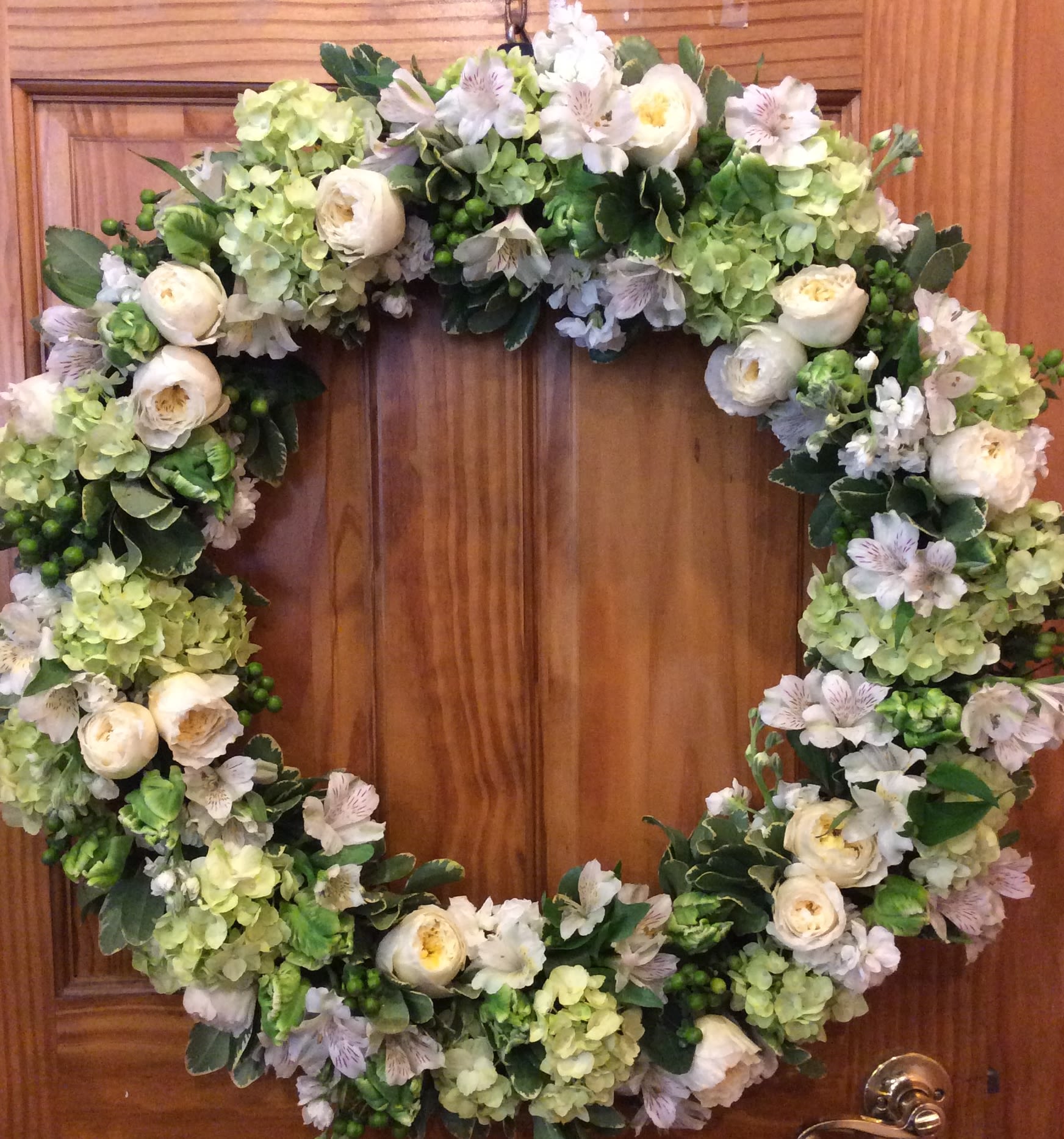 Grapevine sympathy wreath in Kingston, NY