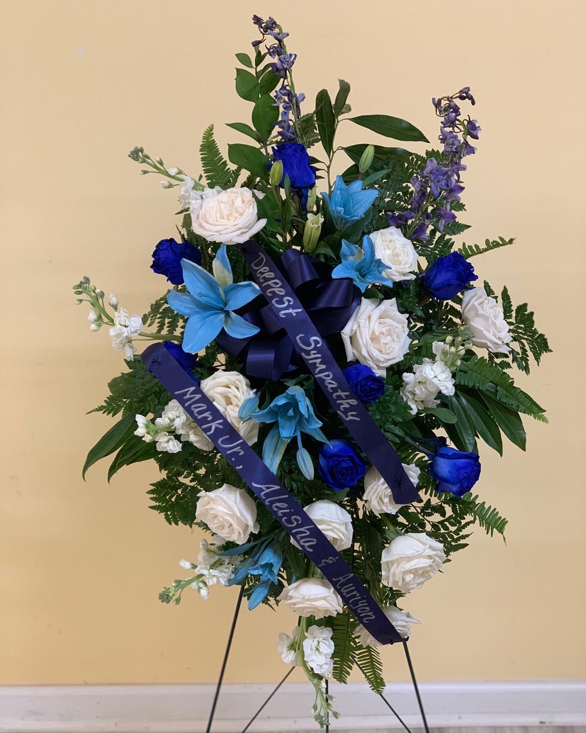 Flower Delivery to Marlton Pike Funeral Home, Camden, New Jersey