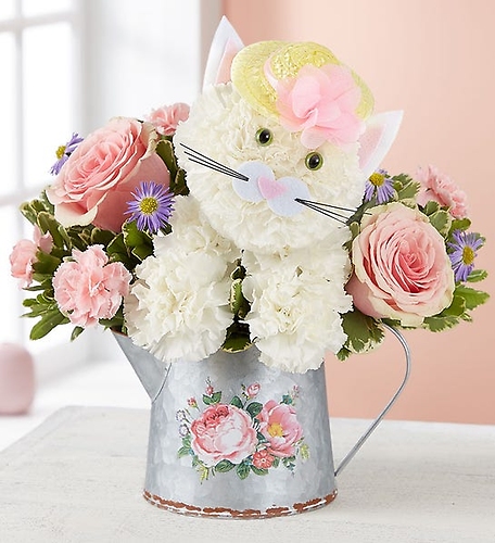 Fabulous Feline for Mom arranged by a florist in Commack, NY
